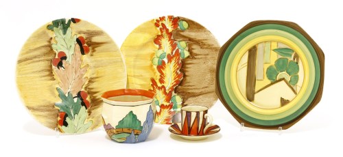 Lot 122 - A collection of Clarice Cliff ceramics