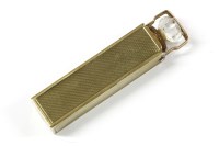 Lot 254 - A 9ct gold scent bottle sleeve