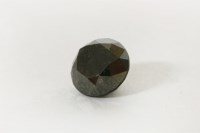Lot 237 - An unmounted brilliant cut black diamond of 1.90ct