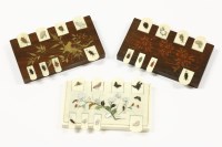 Lot 353 - A pair of Japanese gaming counters