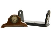 Lot 520 - An Edwardian mahogany mantel clock