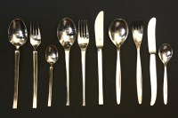 Lot 557 - Modern stainless steel cutlery by WMF