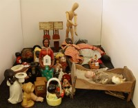 Lot 698 - A large collection of dolls and toys