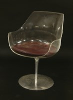 Lot 304 - A champagne chair