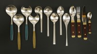 Lot 449 - Georg Jensen stainless steel cutlery items