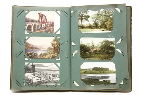 Lot 344 - An Edwardian album of post cards