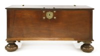 Lot 1040 - A Portuguese colonial teak chest