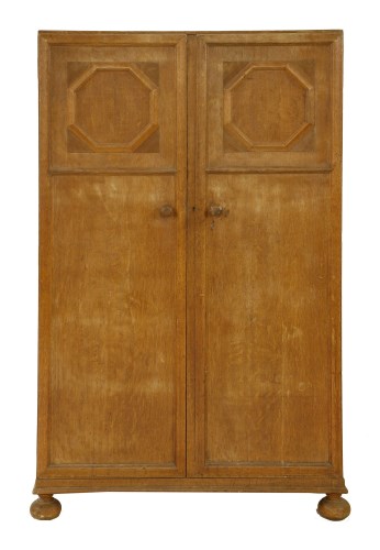 Lot 210 - An oak dressing cabinet
