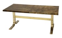 Lot 494 - An Aldo Tura coffee table