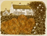 Lot 315 - Robert Tavener (1920-2004)
'COUNTRY GARDEN AND COTTAGES' 
Lithograph