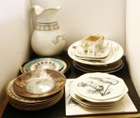 Lot 370 - A quantity of Victorian dinner plates