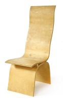 Lot 473 - A plywood laminated chair
