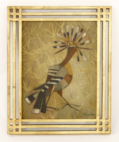 Lot 197 - ...Vindes (20th century)
VIEW OF A HOOPOE
Signed l.r.