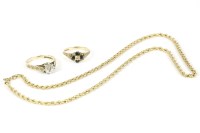 Lot 29 - A 9ct gold rope chain
