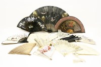 Lot 119 - A collection of fans