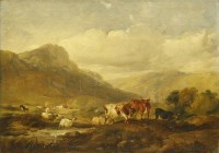 Lot 804 - Thomas Sidney Cooper RA (1803-1902)
'DOVEDALE