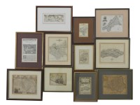 Lot 538 - A collection of eleven maps