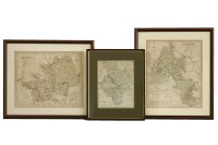 Lot 535 - Three county maps