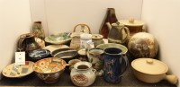 Lot 438A - A large quantity of studio and art pottery and ceramics