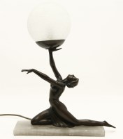 Lot 442 - An Art Deco style table lamp