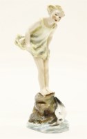 Lot 143 - A Royal Worcester F G Doughty porcelain figure