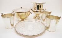 Lot 187 - A large quantity of silver plated wares