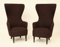 Lot 616 - Two large contemporary purple upholstered armchairs (2)

Provenance: From North Mymms Park Estate

* This lot will be sold with VAT on the hammer price