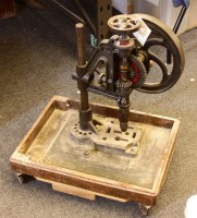 Lot 331A - A vintage table drill