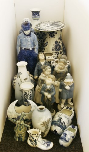 Lot 359 - A collection of Copenhagen figures