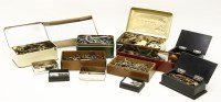Lot 91 - A large collection of various clock and watch keys