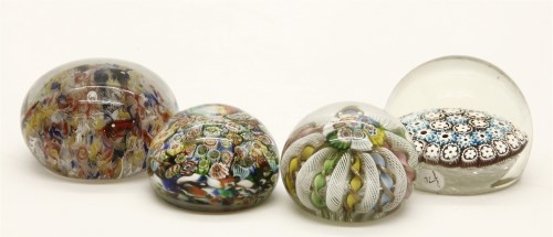 Lot 89 - A possibly Perthshire millefiori paperweight