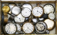 Lot 71 - A quantity of various wrist and pocket watches