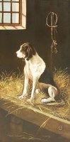 Lot 812 - Edith Hurley (19th/20th century)
THE FORGOTTEN FOXHOUND
Signed and dated 1905 l.r.