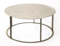 Lot 617 - A marble coffee table