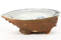 Lot 269A - An Arita shell shaped bowl