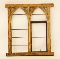 Lot 555 - A twin arched lancet window