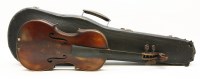 Lot 270 - Two late 19th or early 20th Century Continental violins