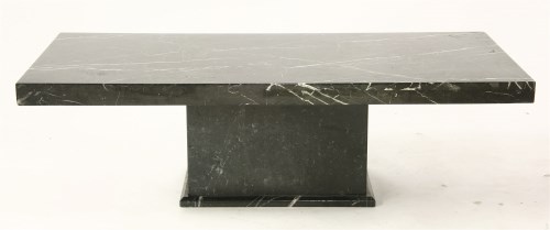 Lot 719 - A low 20th century marble coffee table