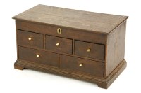 Lot 437A - An oak chest