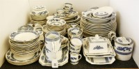 Lot 360 - A quantity of Royal Cauldon Dragon series blue and white china items