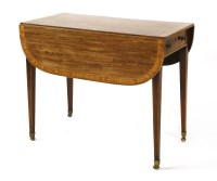 Lot 1062 - A George III mahogany Pembroke table