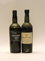 Lot 87 - Assorted Taylor's to include one bottle each: 1924; 1948