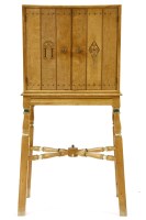 Lot 513 - An oak cabinet