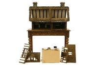 Lot 565 - A dolls house