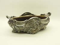 Lot 131 - A silver-plated planter