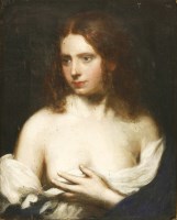 Lot 850 - Richard Rothwell RHA (1800-1868)
PORTRAIT OF A GIRL
Oil on canvas
26 x 20cm
