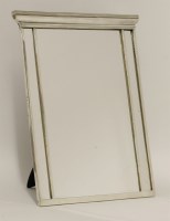 Lot 245 - An Edward VII silver dressing table mirror