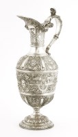 Lot 269 - A late Victorian silver ewer