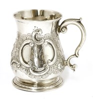 Lot 358 - A George III silver tankard