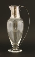 Lot 292 - A modern silver-mounted claret jug